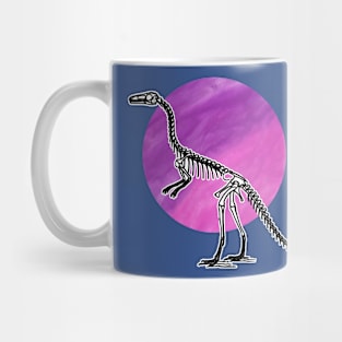 Dinosaur Skeleton in Space Mug